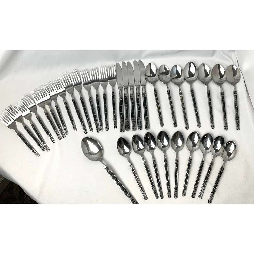 Continental stainless flatware